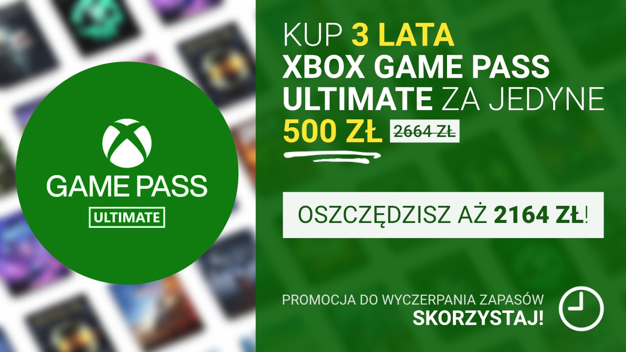 3 lata xgpu za 500 zł