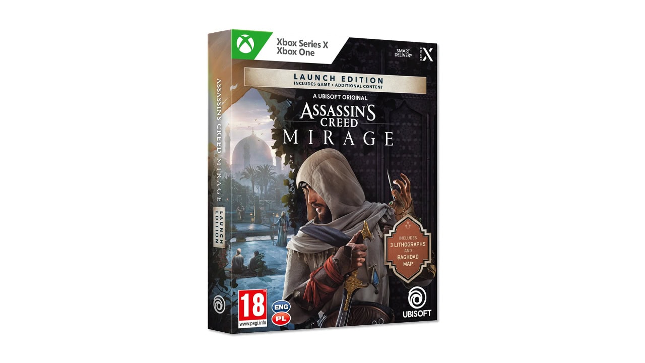 Assassin’s Creed Mirage Launch Edition (Xbox One, Xbox Series X|S) dostępne za 104,99 (ok. 65 zł taniej)