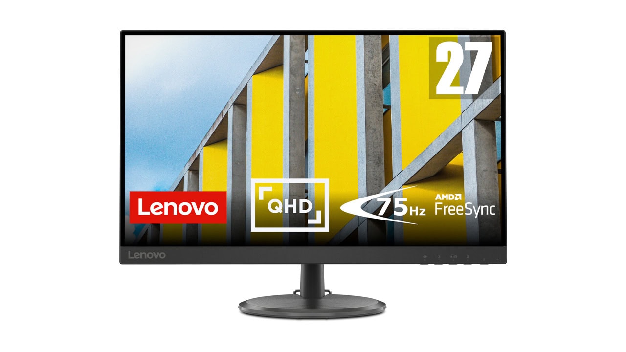 Monitor Lenovo D27Q-30 (27″ VA WQHD 75 Hz) dostępny za 599 zł (50 zł taniej)