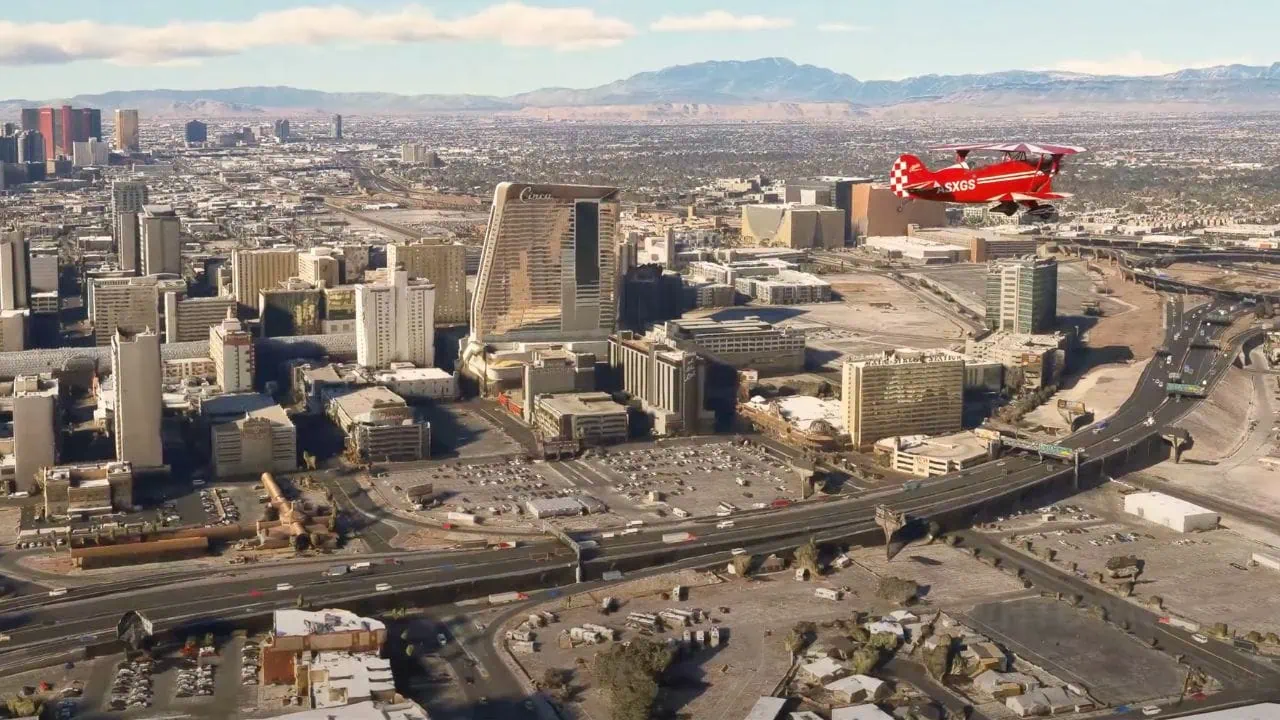Microsoft Flight Simulator Las Vegas
