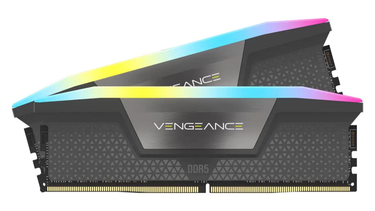 Pamięć RAM Corsair Vengeance 32GB 6000MHz RGB dostępna za 492,95 zł (taniej o 116,05 zł)