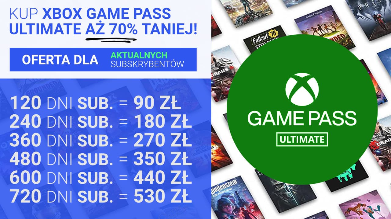 xgpu do 70% taniej dla aktualnych