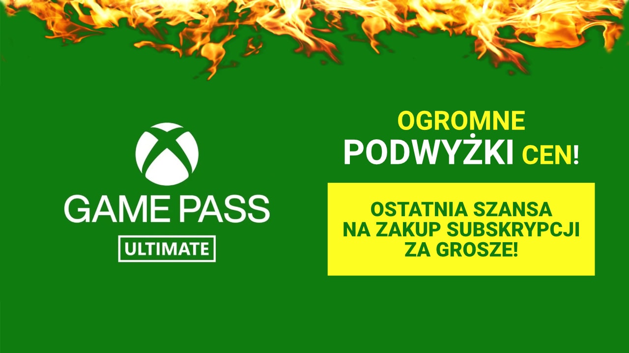 XGPU podwyżka cen