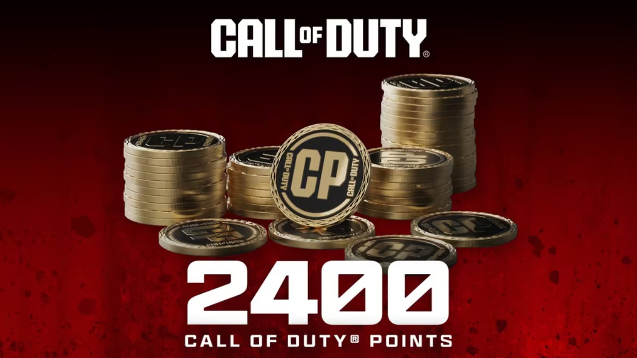 2400 cod points