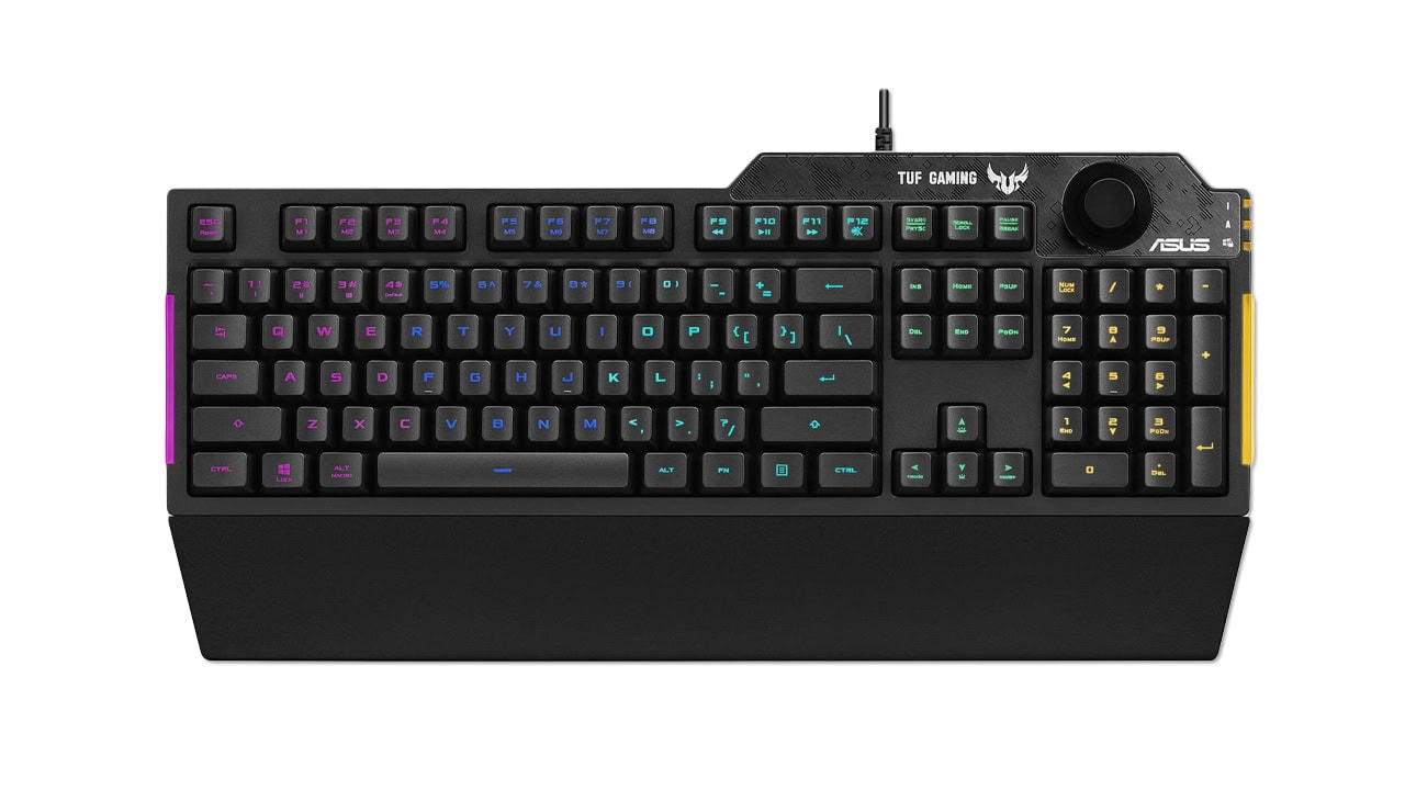 Klawiatura Asus TUF Gaming K1 dostępna w promocji za 139,99 zł (taniej o 30 zł)