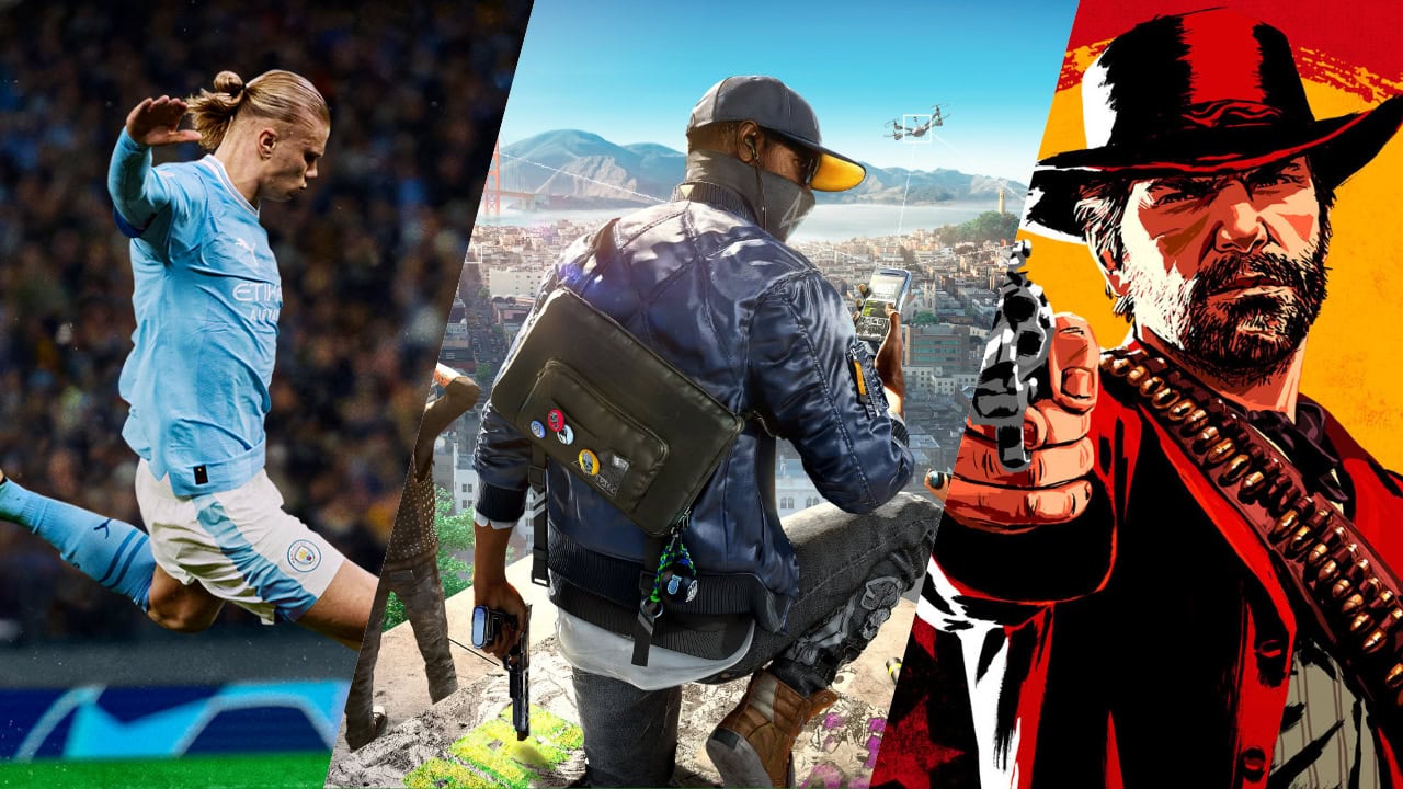 ea sports fc 24 watch dogs 2 rdr2