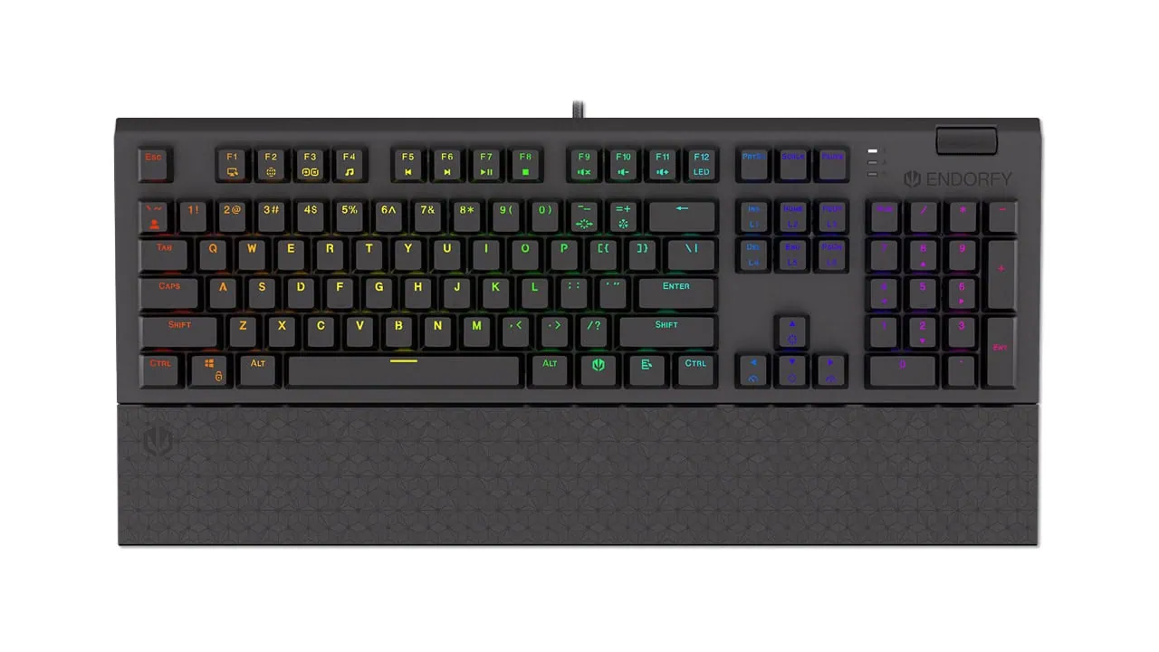 Klawiatura Endorfy Omnis RGB (Kailh Blue) dostępna w promocji za 259 zł (ok. 50 zł taniej)