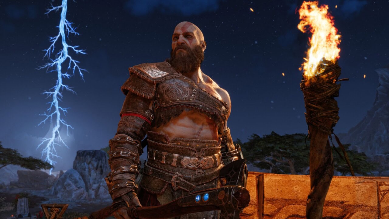 God of War Ragnaok Kratos