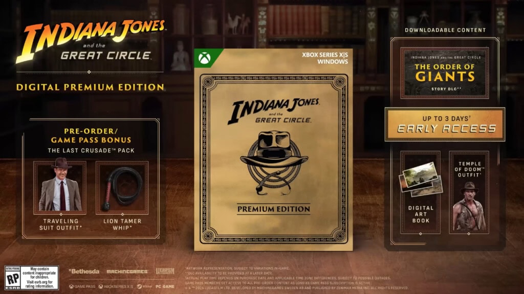 Indiana Jones i Wielki Krąg Digital Premium Edition