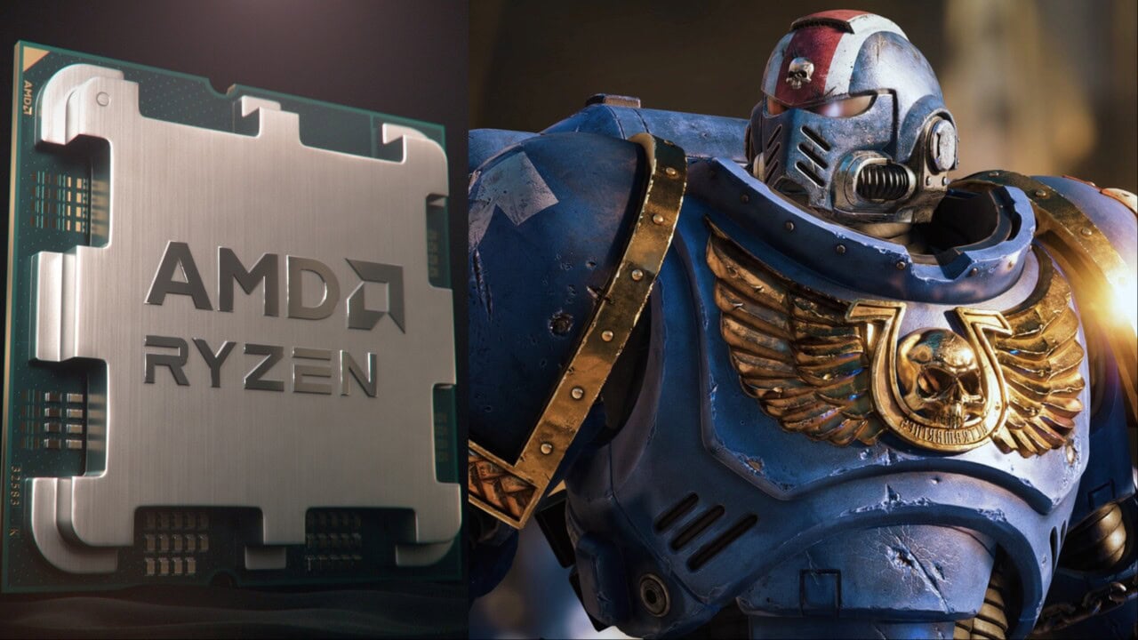 Warhammer 40000 Space Marine 2 promocja AMD Dlatego Gramy