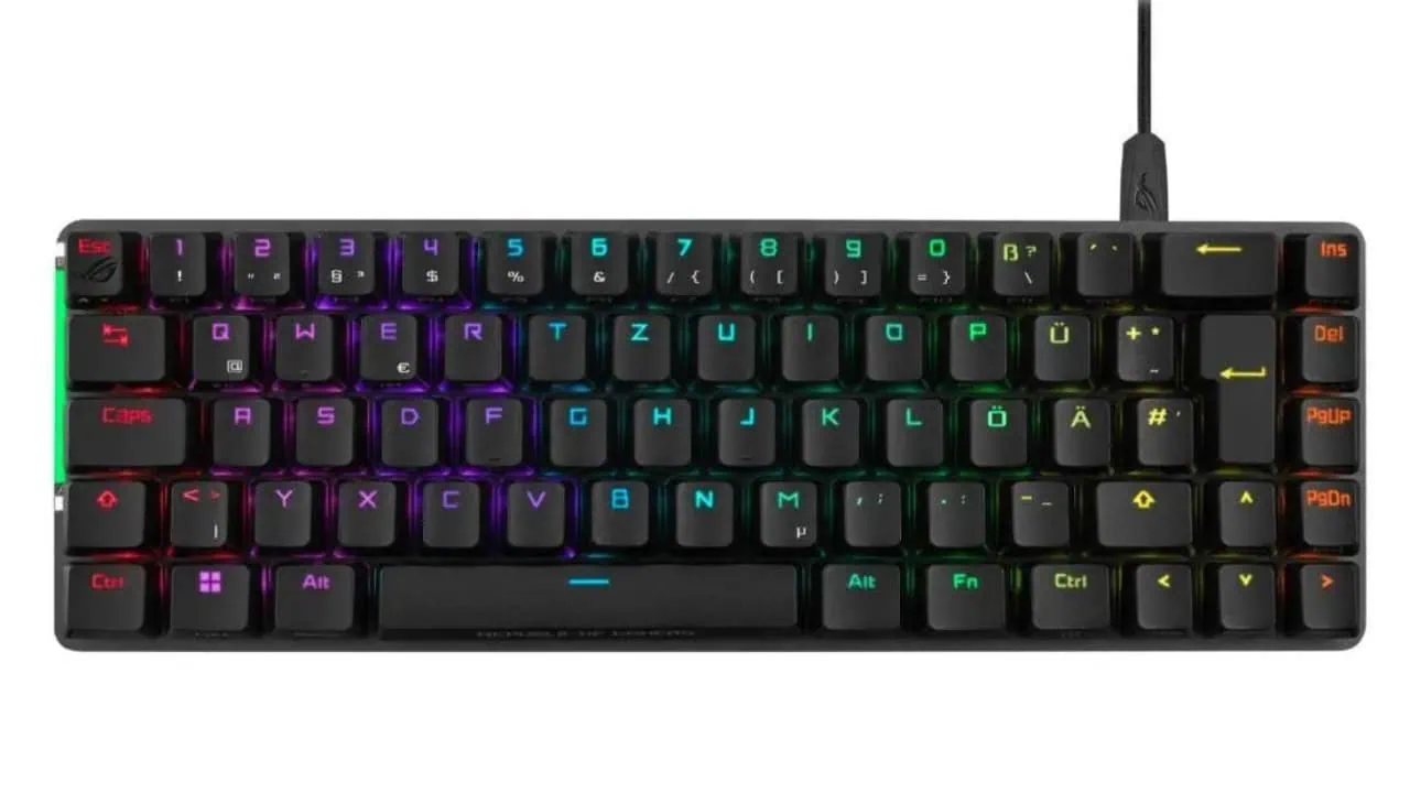 Klawiatura mechaniczna Asus ROG Falchion NX dostępna za 489 zł (taniej o 210 zł)