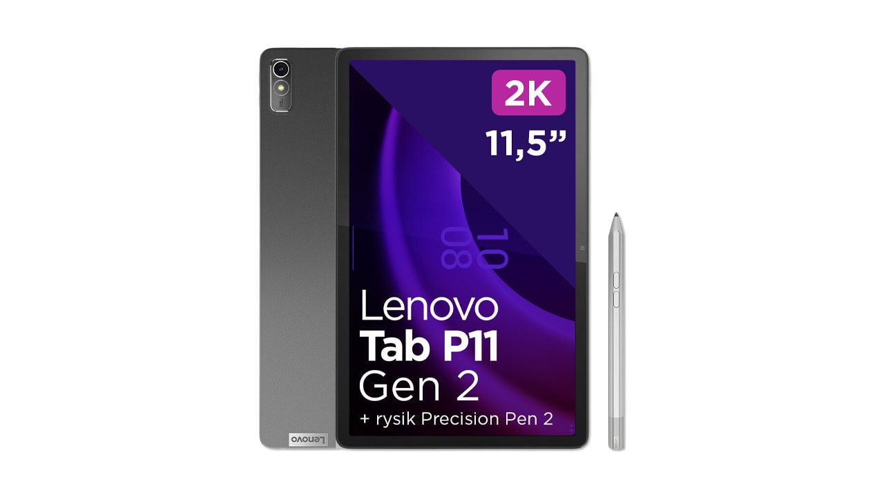 Tablet Lenovo Tab P11 Gen 2 6/128 GB LTE (11,5” IPS 2K) dostępny za 1099 zł (60 zł taniej)