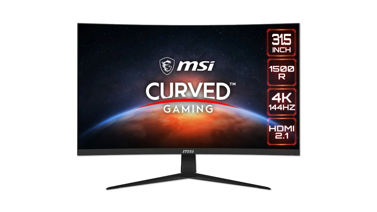 Monitor MSI G321CU (31,5″ VA 4K 144 Hz) dostępny w promocji za 1699 zł (300 zł taniej)