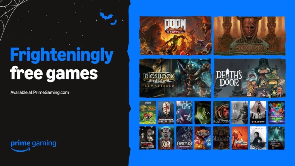 Amazon Prime Gaming Październik 2024