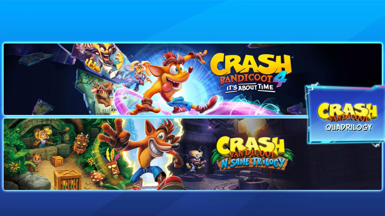 Crash Bandicoot – Quadrilogy Bundle na Xboxy za jedyne 33 zł! W Xbox Store pakiet kosztuje ponad 400 zł