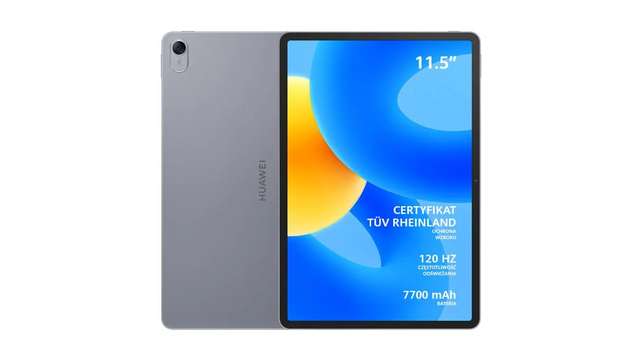 Tablet Huawei MatePad Wi-Fi 6/128 GB (11,5” IPS QHD 120 Hz) dostępny za 799 zł (możliwe 759,05 zł)