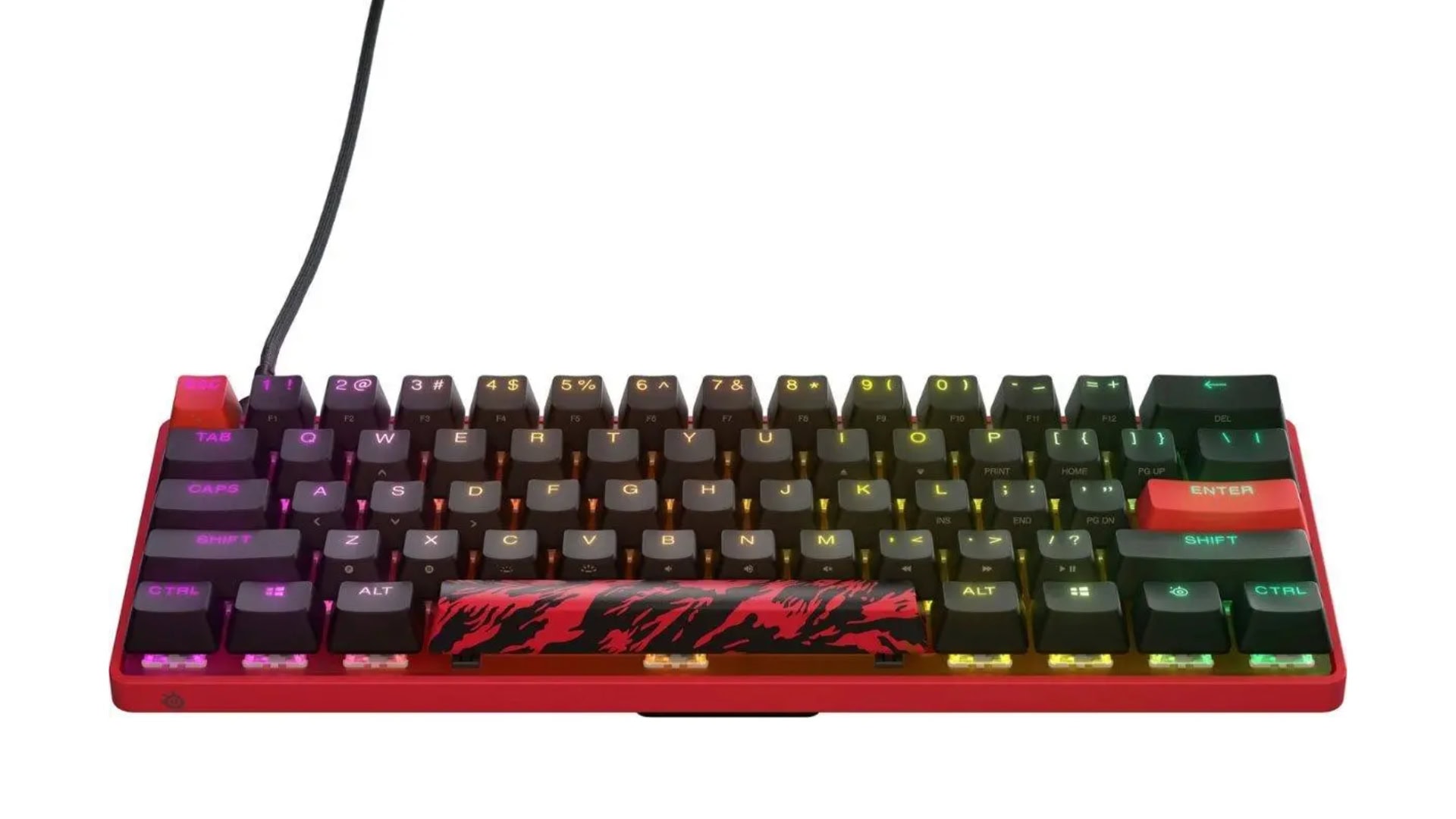 Klawiatura SteelSeries Apex 9 Mini FaZe Clan Edition dostępna w promocji za 459 zł (120 zł taniej)