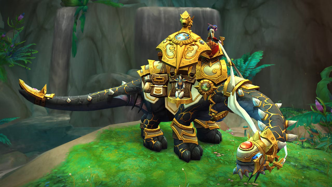 World of Warcraft Trader’s Gilded Brutosaur