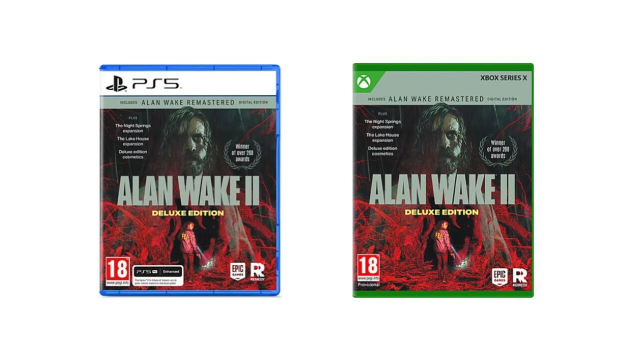 Alan Wake 2 Deluxe Edition na PS5 i Xbox Series X|S w pudełku za 195,99 zł! Świetna okazja na kapitalny horror