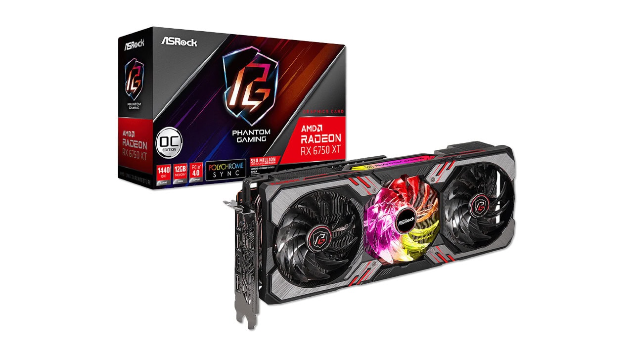 ASRock Radeon RX 6750 XT Phantom Gaming za 1379 zł! Zgarnij dobre GPU na promocji (100 zł taniej)