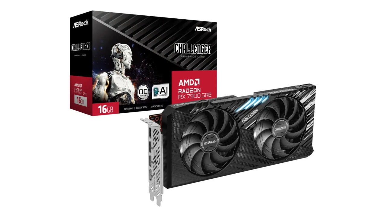 Karta graficzna ASrock Radeon RX 7900 GRE dostępna za 2599 zł (taniej o 230 zł)