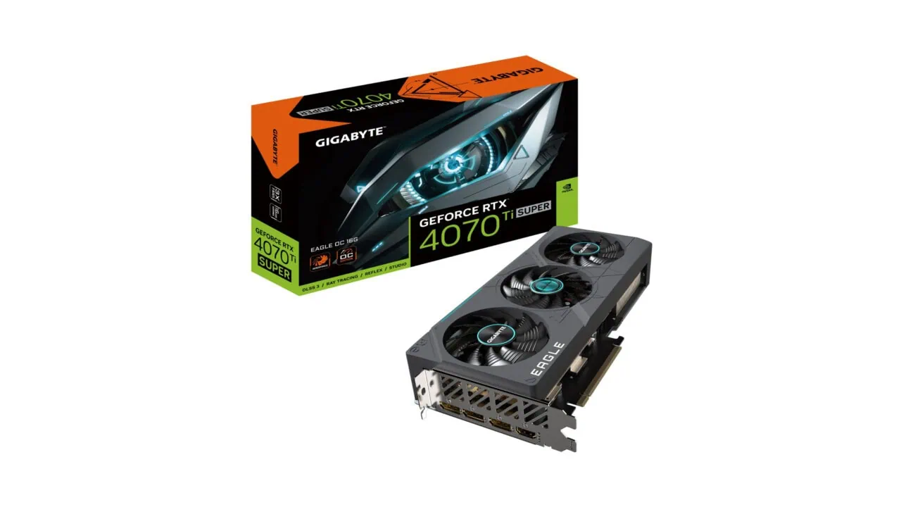 Karta graficzna Gigabyte GeForce RTX 4070 Ti Super Eagle OC za 3799 zł! Porządne GPU taniej o 400 zł