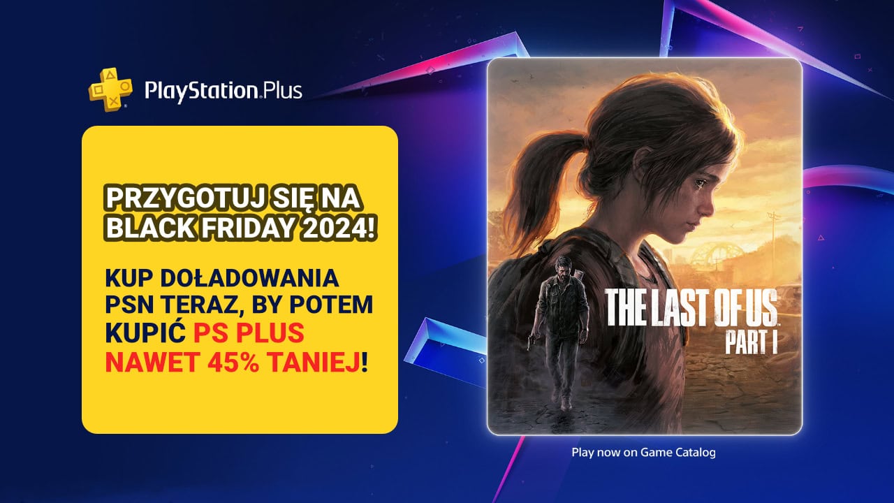 Subskrypcja PS Plus taniej nawet 45% na Black Friday! Kup doładowania PSN teraz, by skorzystać z okazji