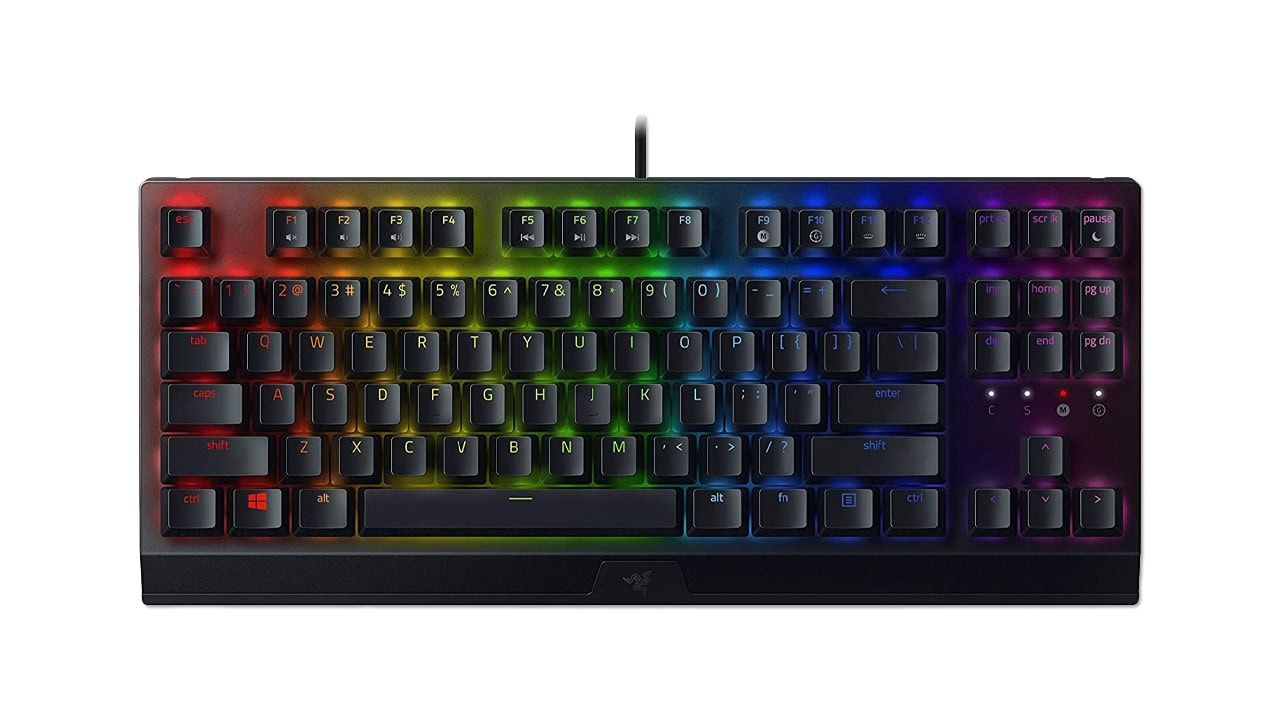 Klawiatura Razer BlackWidow V3 (TKL, Green Switch) dostępna za 249 zł (70 zł taniej)