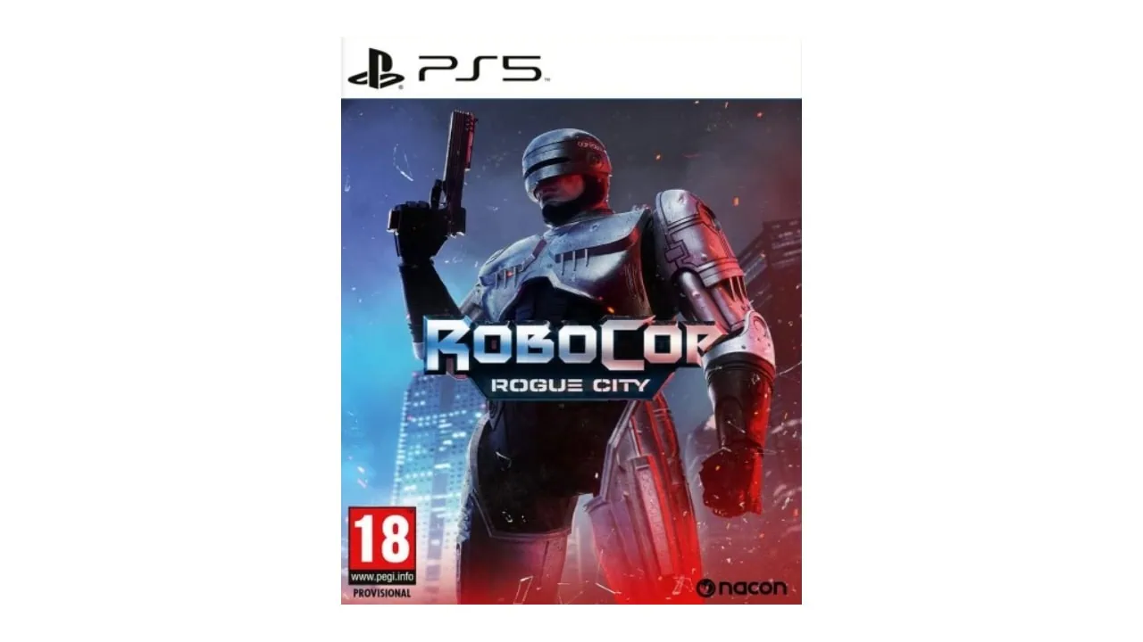 RoboCop: Rogue City w wersji pudełkowej na PS5 za 96,54 zł! Gra w kultowym uniwersum w dobrej cenie