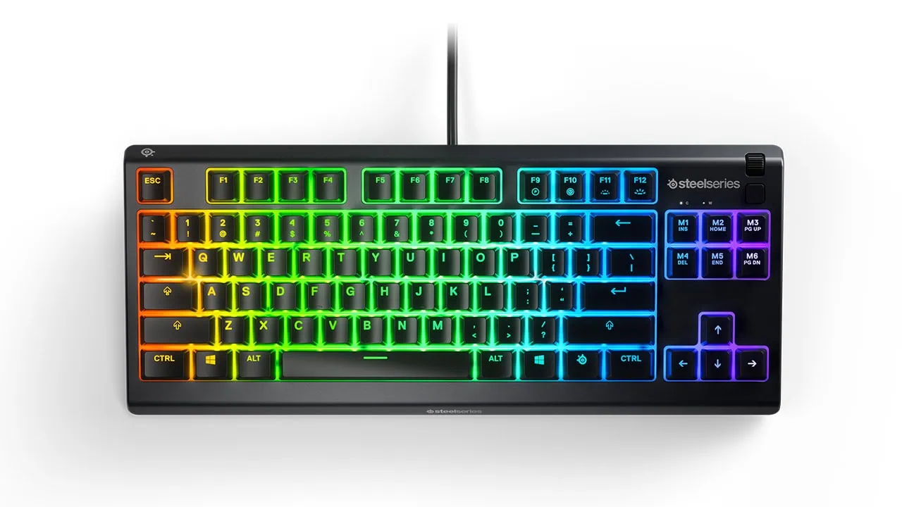 SteelSeries Apex 3 TKL za 189 zł! Solidna klawiatura duńskiego producenta dostępna 40 zł taniej