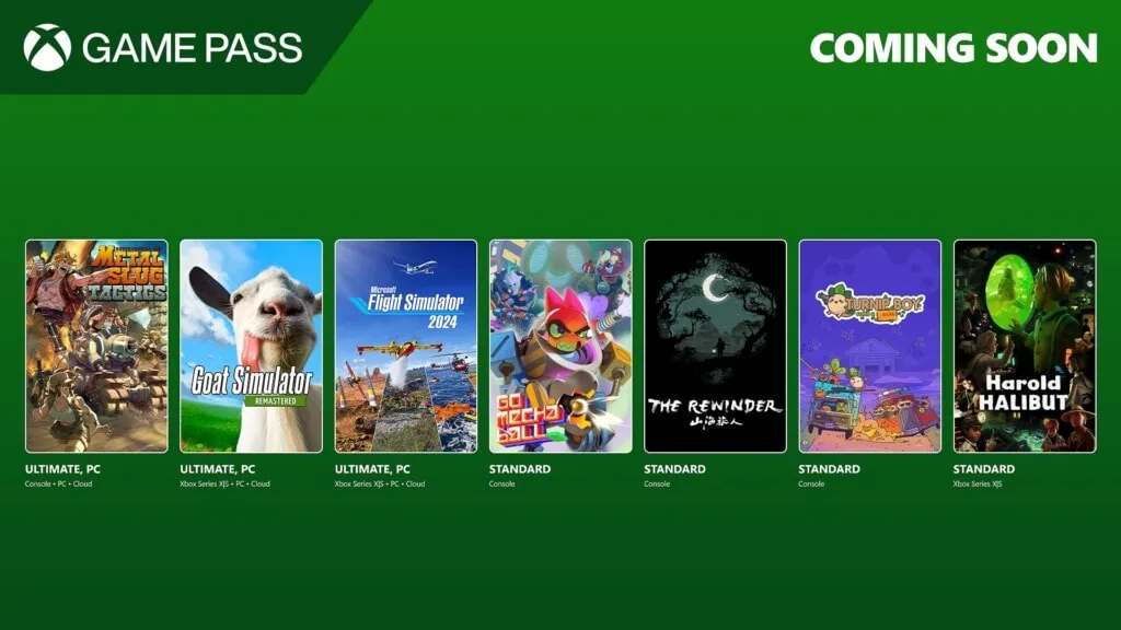 xbox game pass listopad 2024 gry