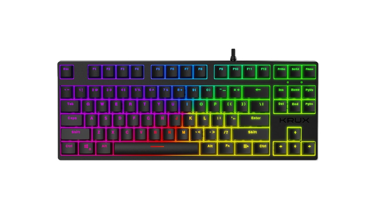 Klawiatura Krux Atax Pro RGB (Gateron Red) za 189 zł (50 zł taniej)