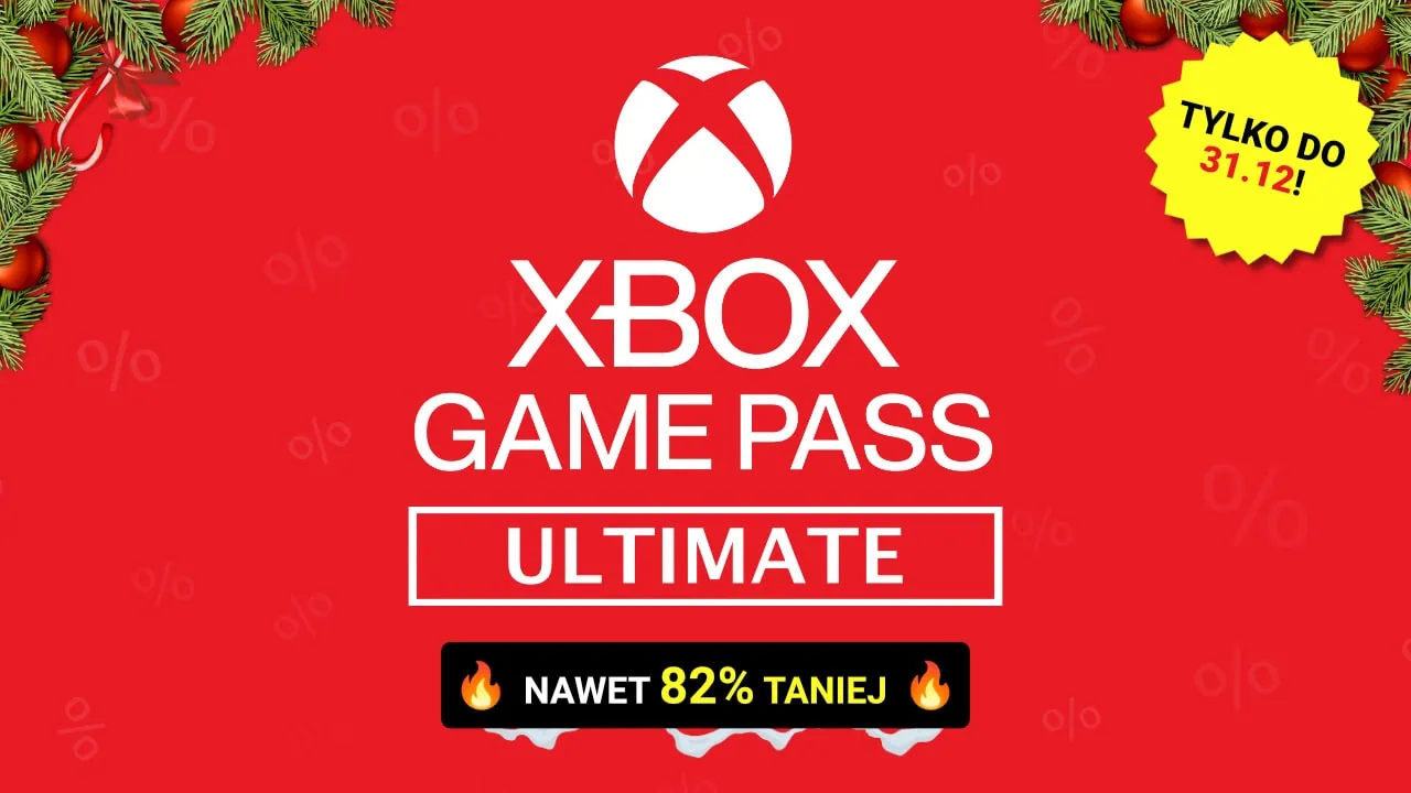 Xbox Game Pass Ultimate nawet 82% TANIEJ na Święta! Kup subskrypcję w GIGANTYCZNEJ promocji na koniec roku