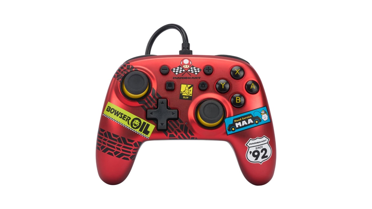 Kontroler PowerA Nano Mario Kart Racer Red w promocji za 69 zł (taniej o 71 zł)