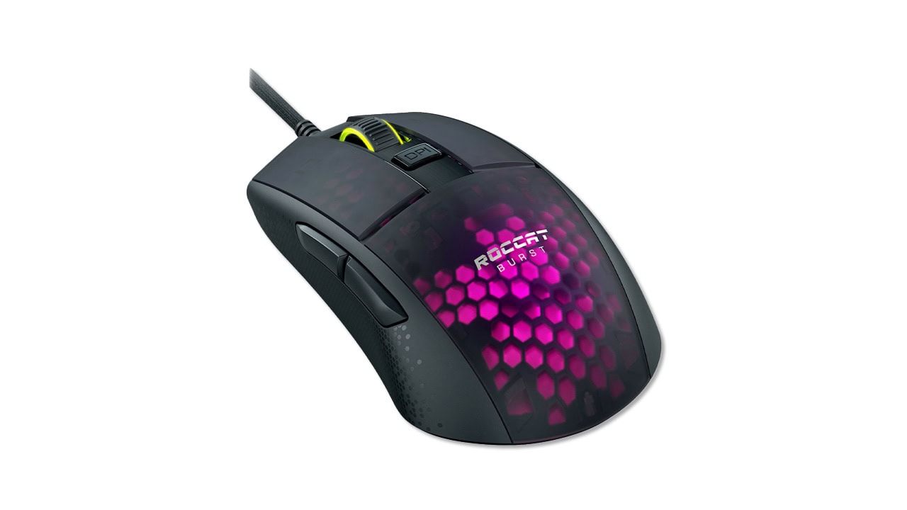 Myszka Roccat Burst Pro AIMO dostępna w promocji za 69 zł (30 zł taniej)