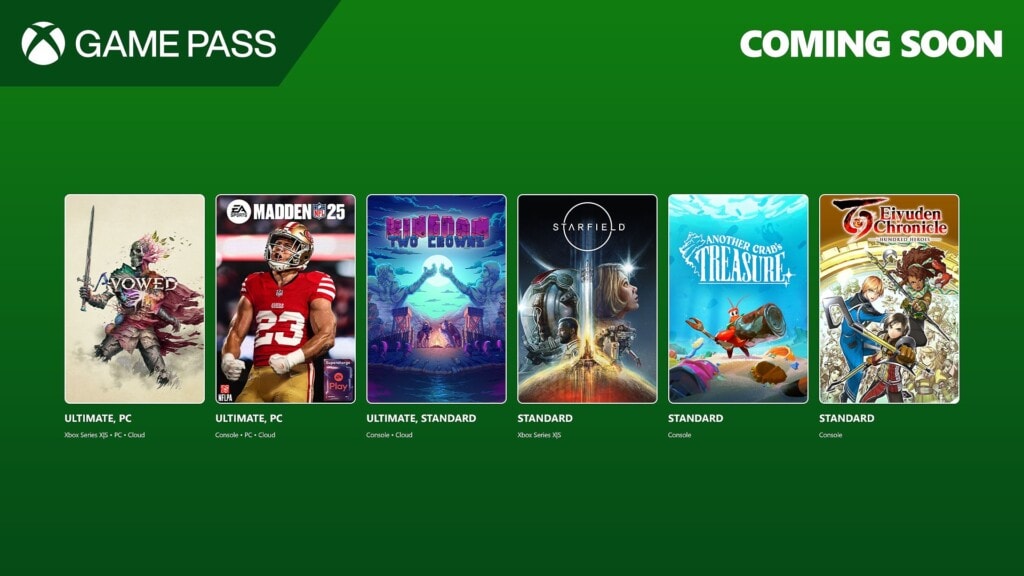 xbox game pass luty 2025 gry