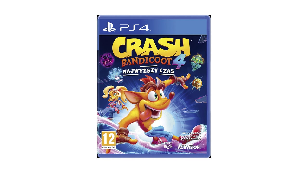 Crash Bandicoot 4: Najwyższy Czas na PS4 i PS5 w promocji za 89,99 zł (taniej o 80 zł)