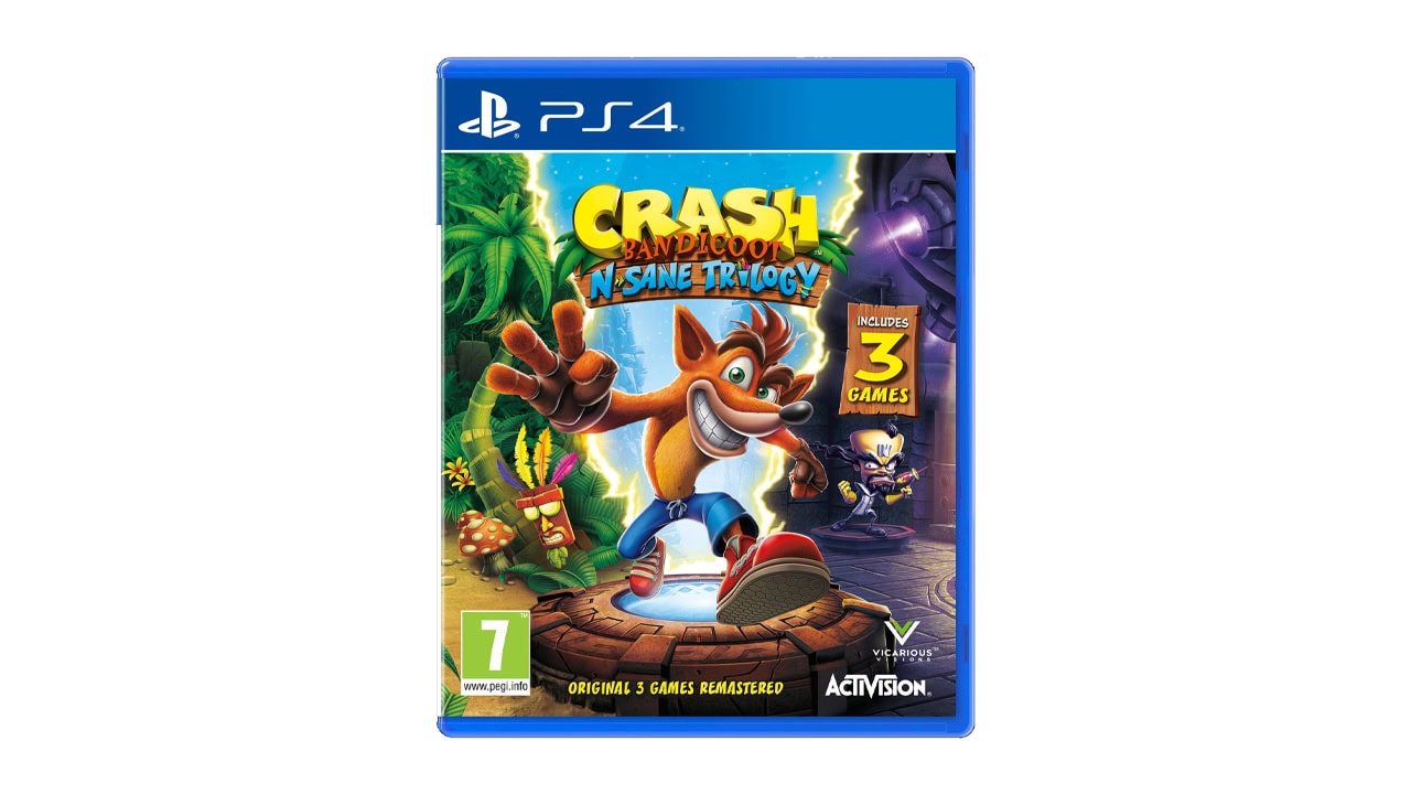 Crash Bandicoot N. Sane Trilogy na PS4 za 89,99 zł! Zgarnij grę w wersji pudełkowej 20 zł taniej