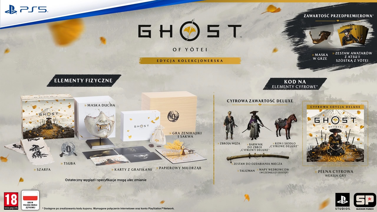 Ruszyła przedsprzedaż Ghost of Yotei na PS5! Edycja kolekcjonerska za 1119 zł i podstawowa za 319 zł