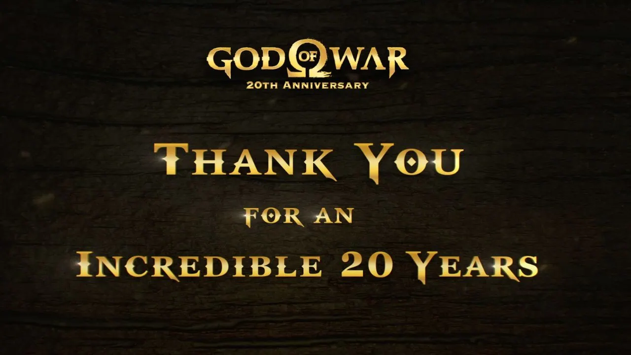 God of War 20 lat