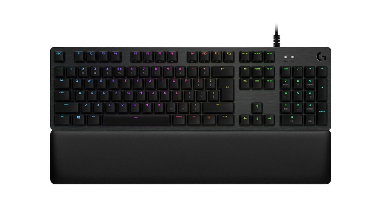 Klawiatura Logitech G513 Carbon (GX Brown Tactile) dostępna w promocji za 549 zł (100 zł taniej)