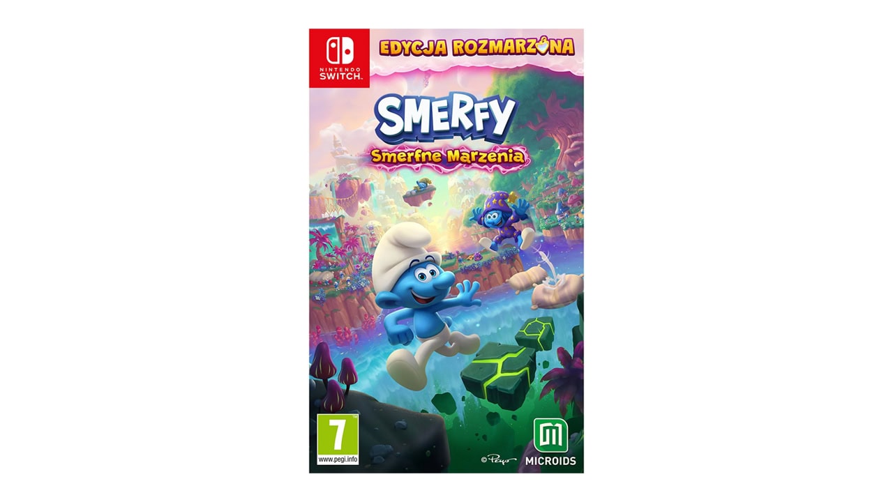 Smerfy: Smerfne Marzenia Edycja Rozmarzona na Nintendo Switch w promocji za 69,99 zł (taniej o 23 zł)