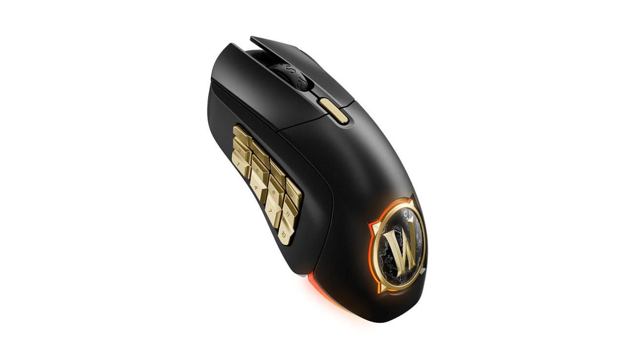 Myszka SteelSeries Aerox 9 Wireless WOW Edition dostępna w promocji za 419 zł (200 zł taniej)