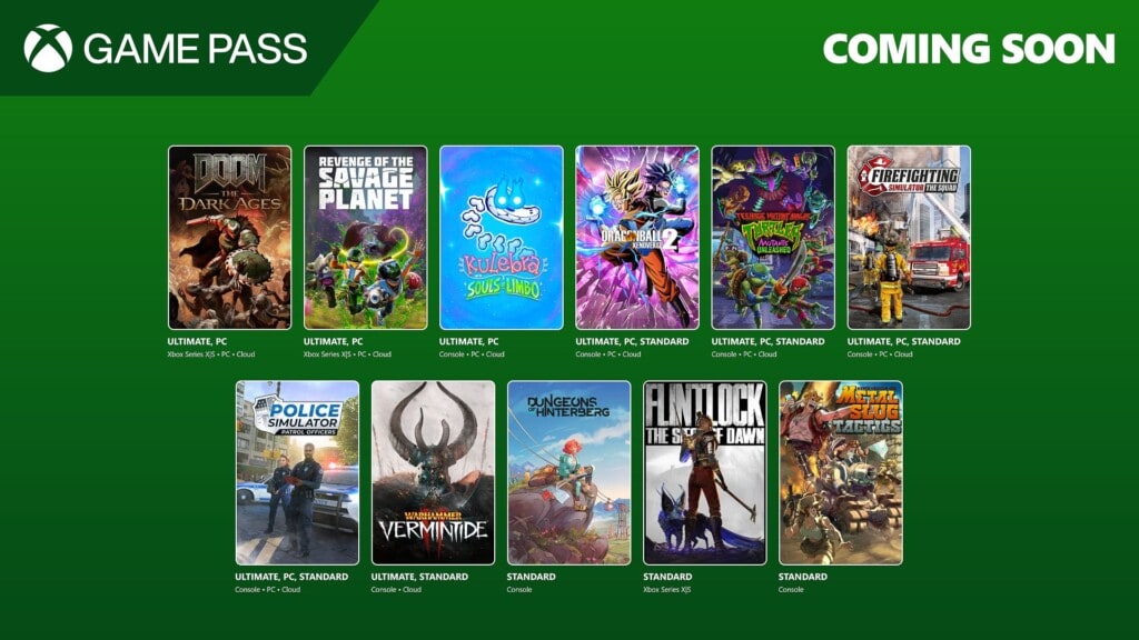 xbox game pass maj 2025 gry czesc 1