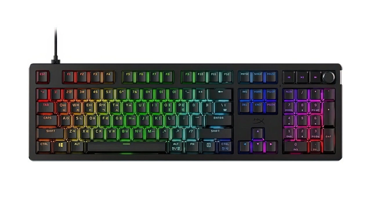 Klawiatura HyperX Alloy Rise dostępna w promocji za 579 zł (50 zł taniej)