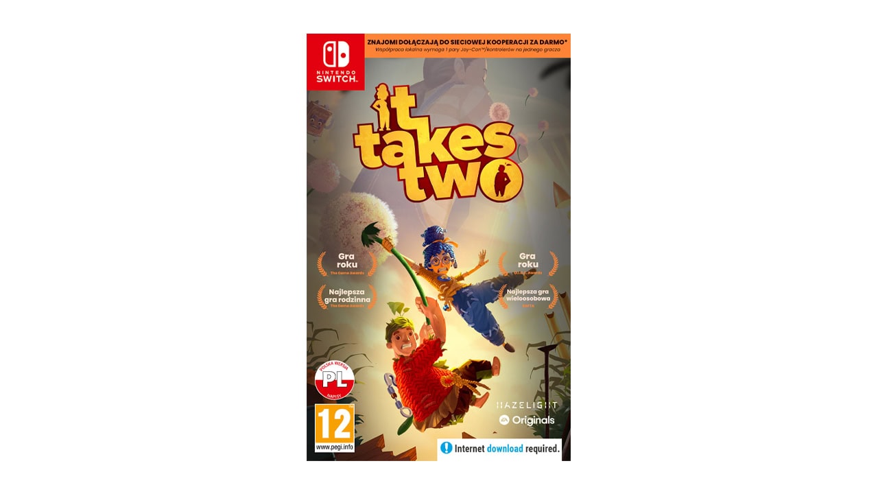 It Takes Two na Nintendo Switch w promocji za 89,99 zł (taniej o 80 zł)