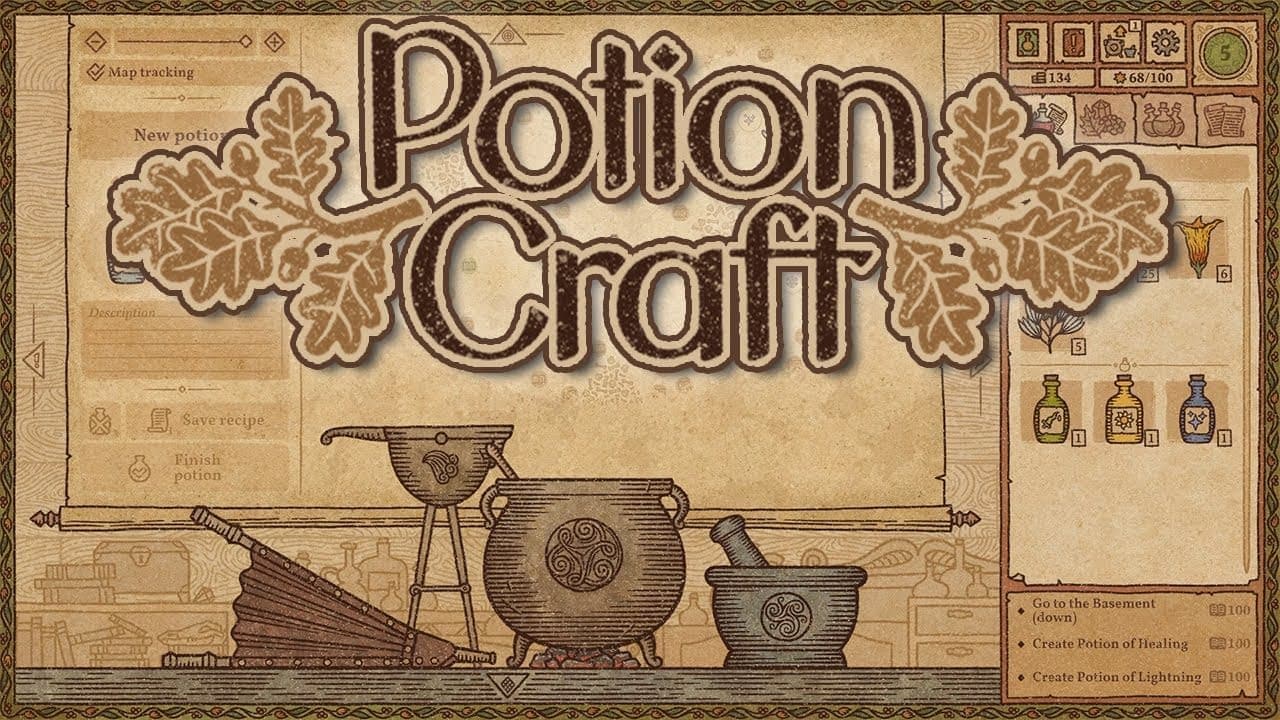 Potion Craft na Steam za jedyne 7,69 zł! Wciel się w alchemika i prowadź swój sklep w super cenie