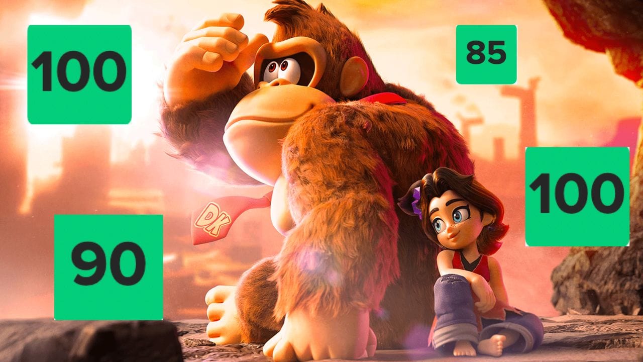 Donkey Kong Bananza ocenione! Nintendo ma w garści kolejną rewelacyjną grę