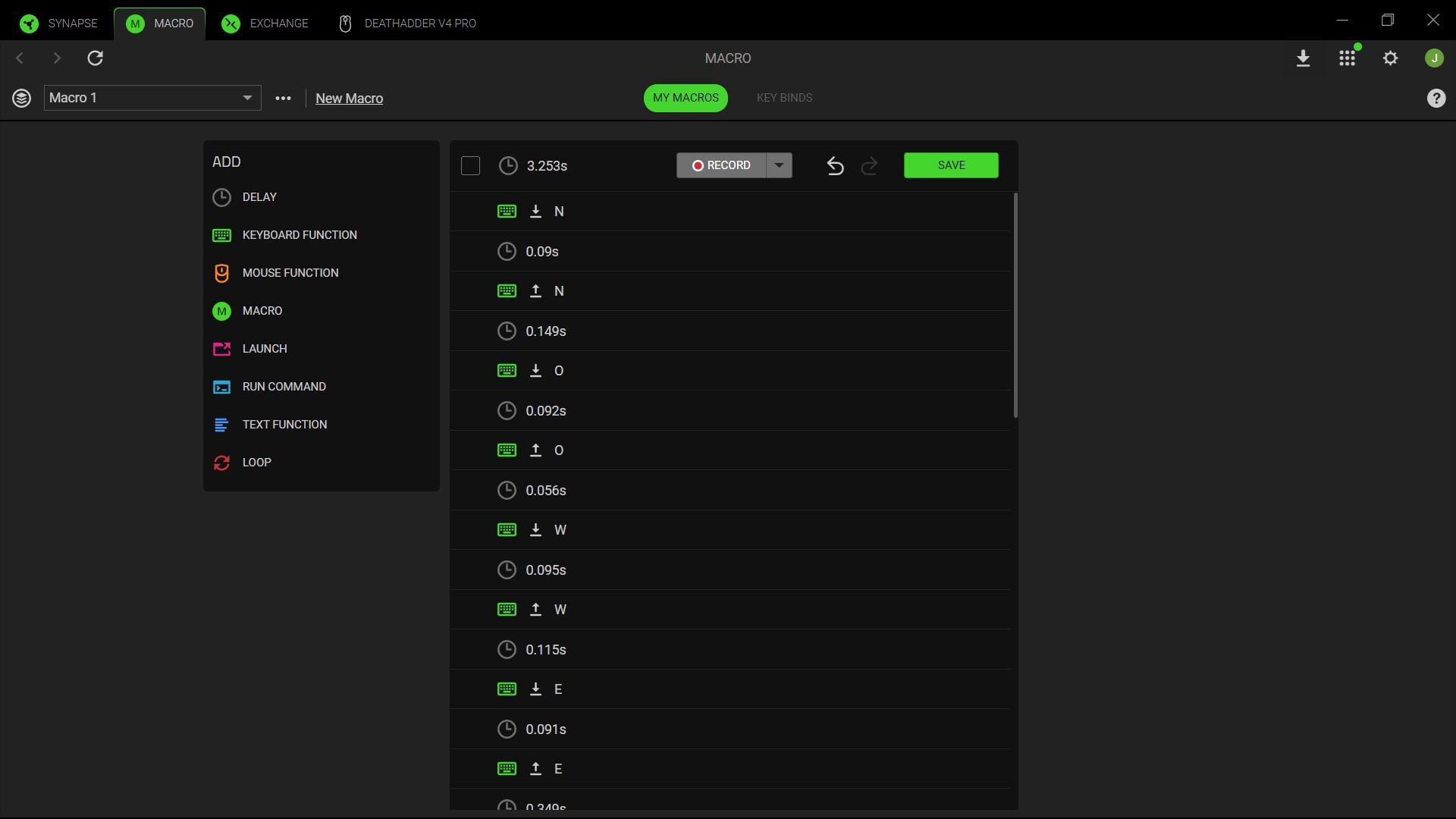 Razer Synapse 4