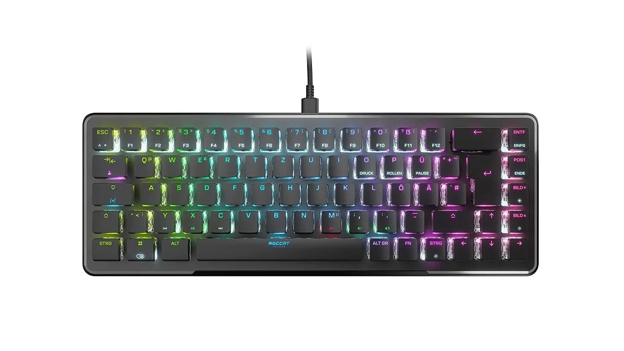 Klawiatura Roccat Vulcan II Mini dostępna w promocji za 229 zł (220 zł taniej)